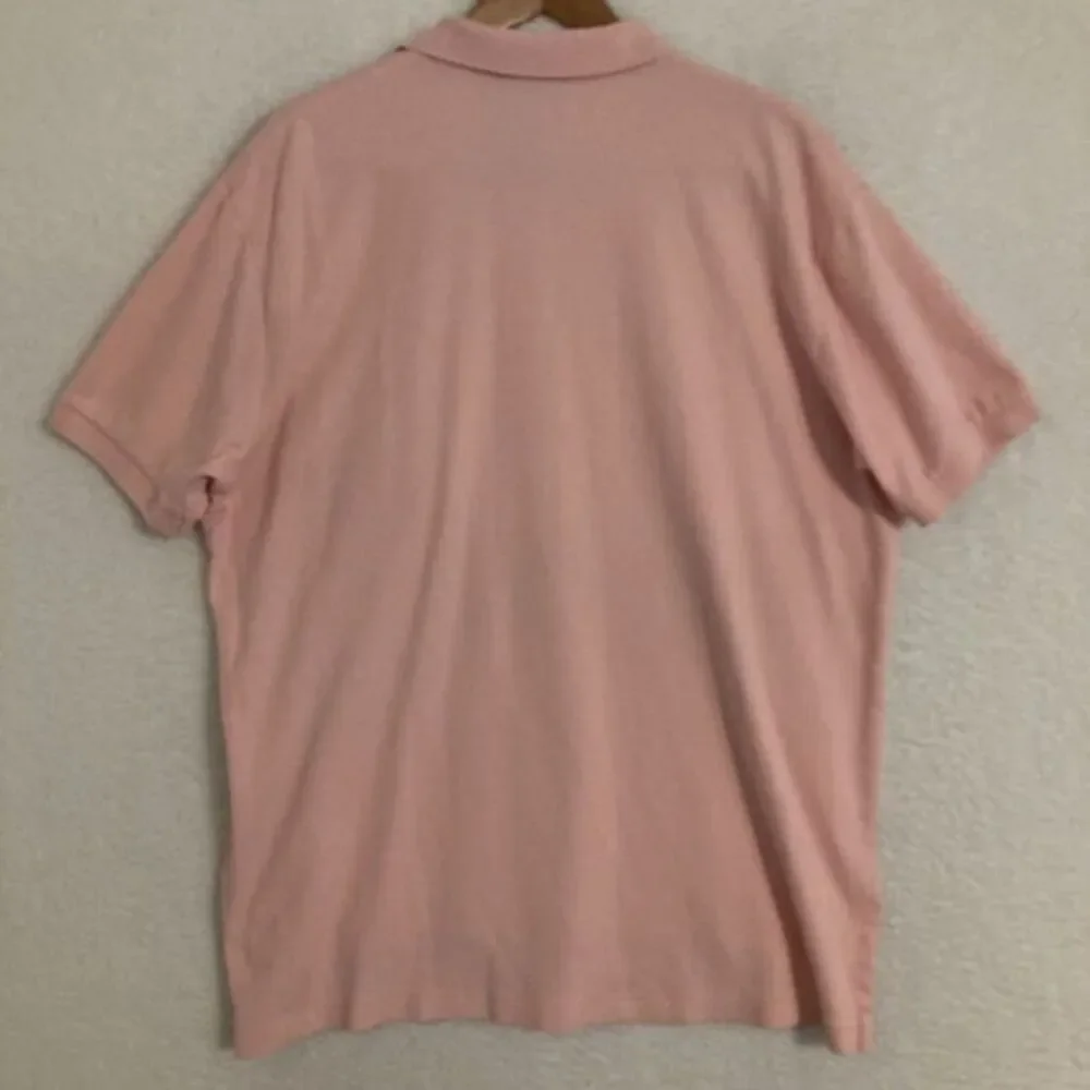 Polo Ralph Lauren Polo Shirt Mens XL Pink Short Sleeve Golf Preppy School Office